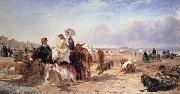 William Havell Weston Sands in 1864 oil painting artist